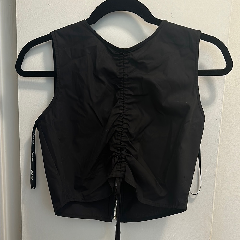 Calvin Klein Black Sleeveless Top